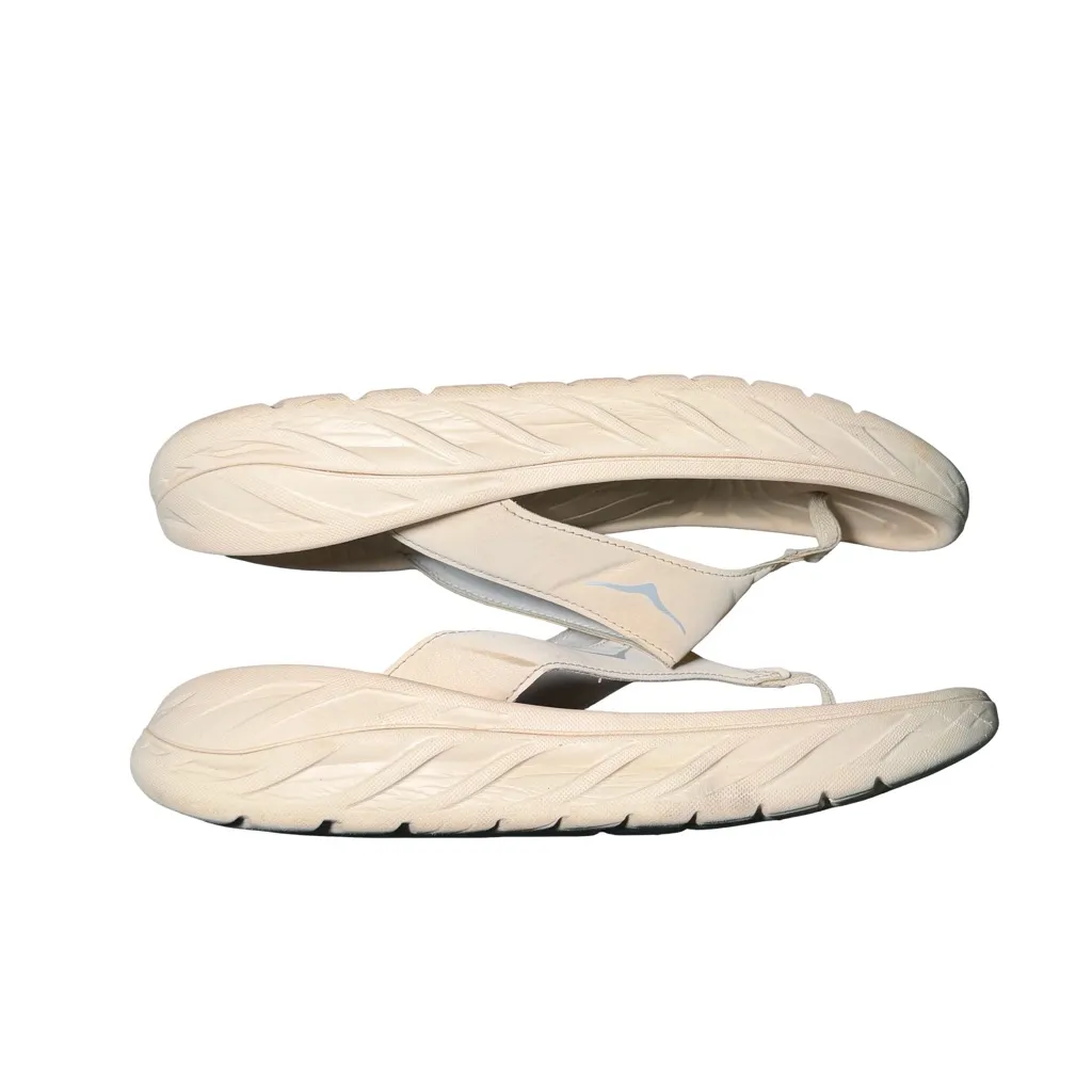 Hoka One One Ora Recovery Flip Flop - Women’s 11 Blush Pink (Vanilla/Lunar Rock) - Image 5