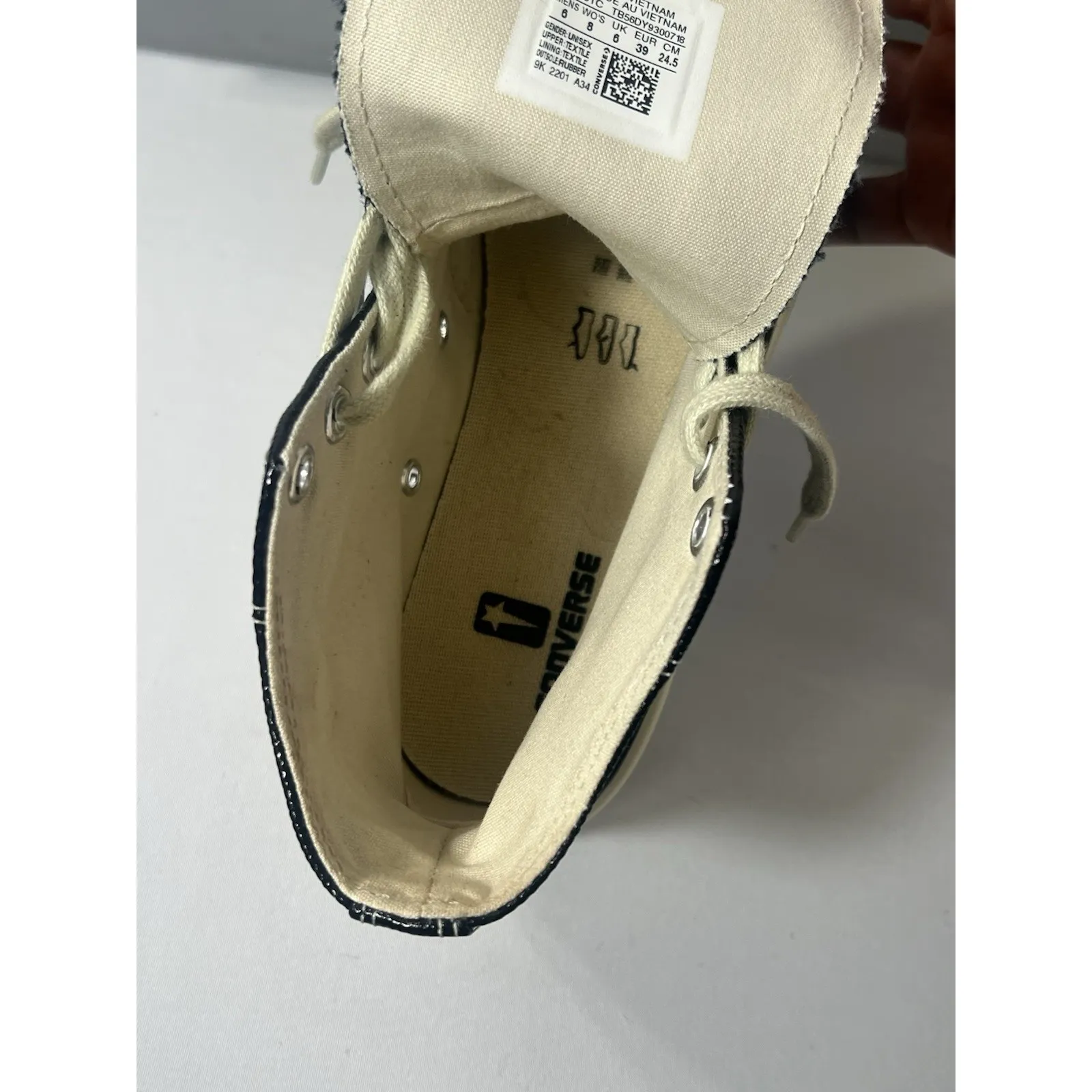 Converse TURBODRK Sneakers by Rick Owens,‎ Women's Size 8 - Mens 6 - Image 7