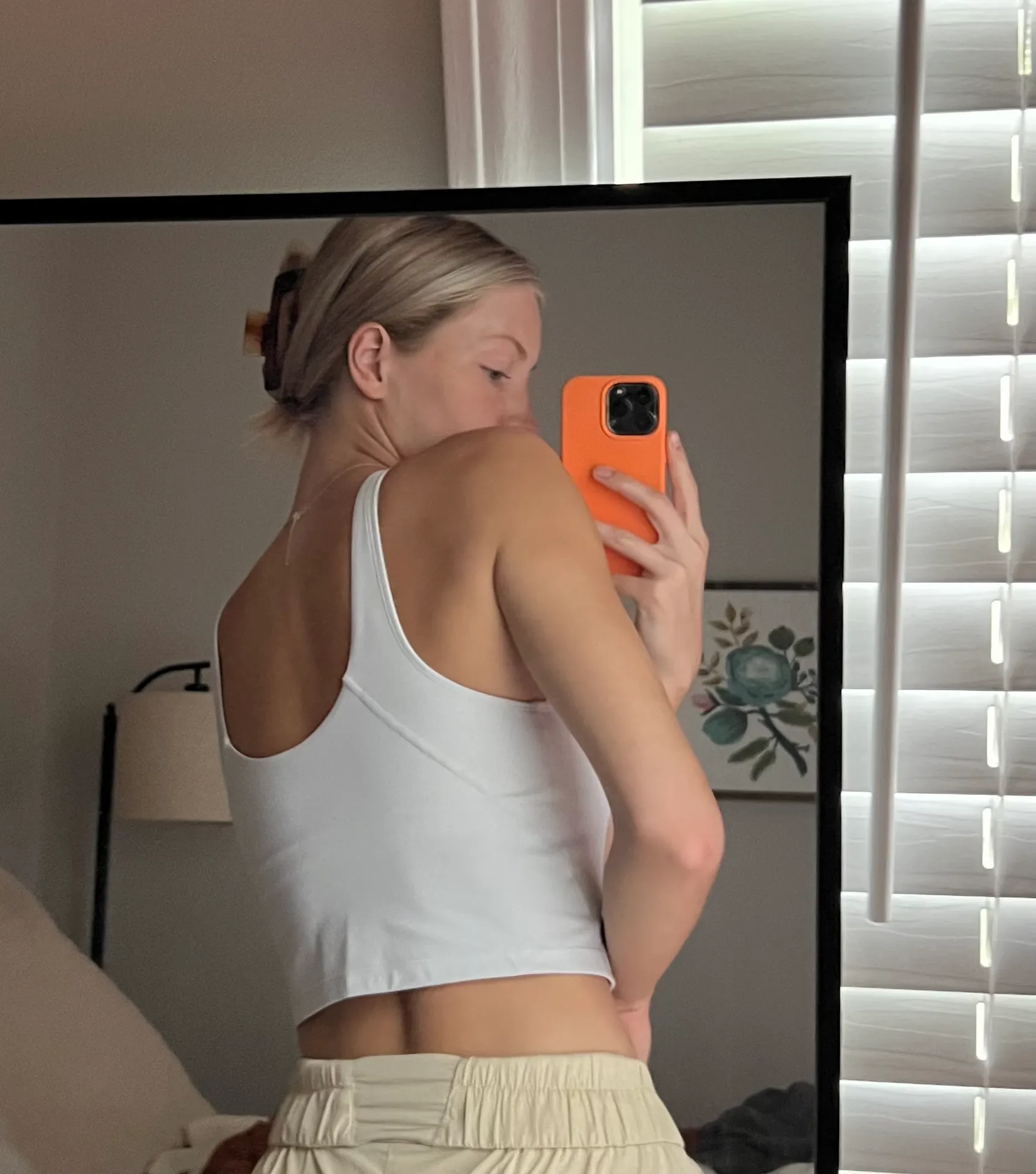 Amazon White Athletic Tank - Image 2