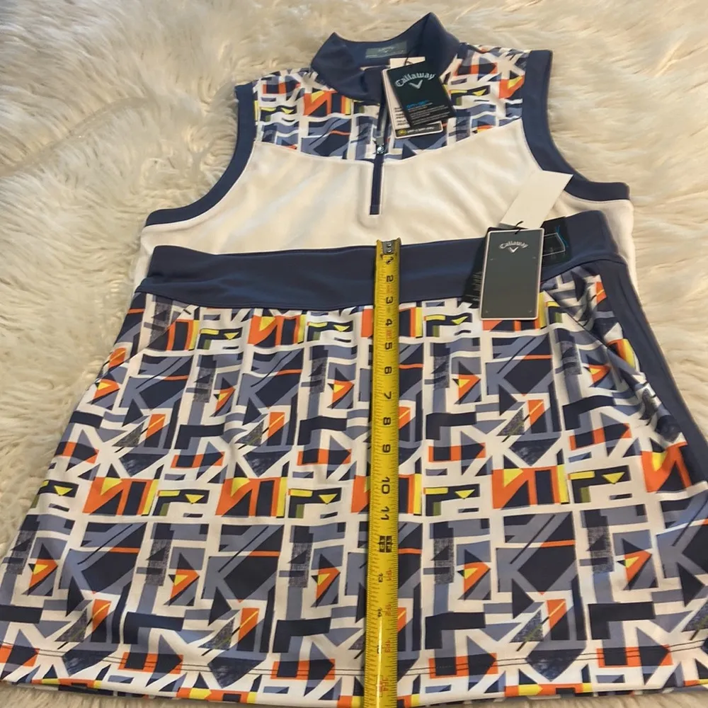 CALLAWAY TWO PIECES SHIRT AND SKORTS COMPLETE SIZE L BOTH BRAND NEW - Image 14