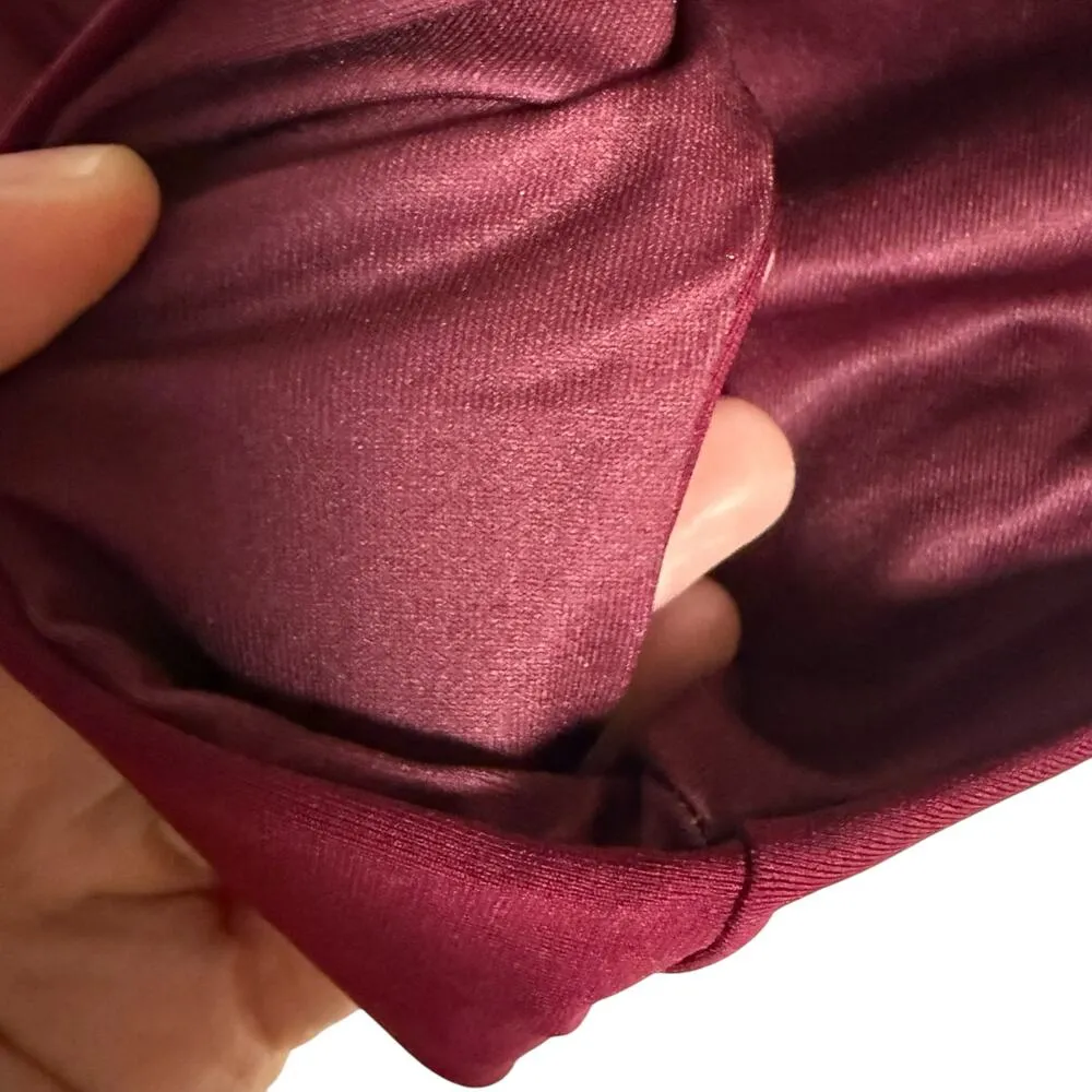 Agua Bendita Safire Red Strappy Bikini Swimsuit Bottoms Size XL - Image 6