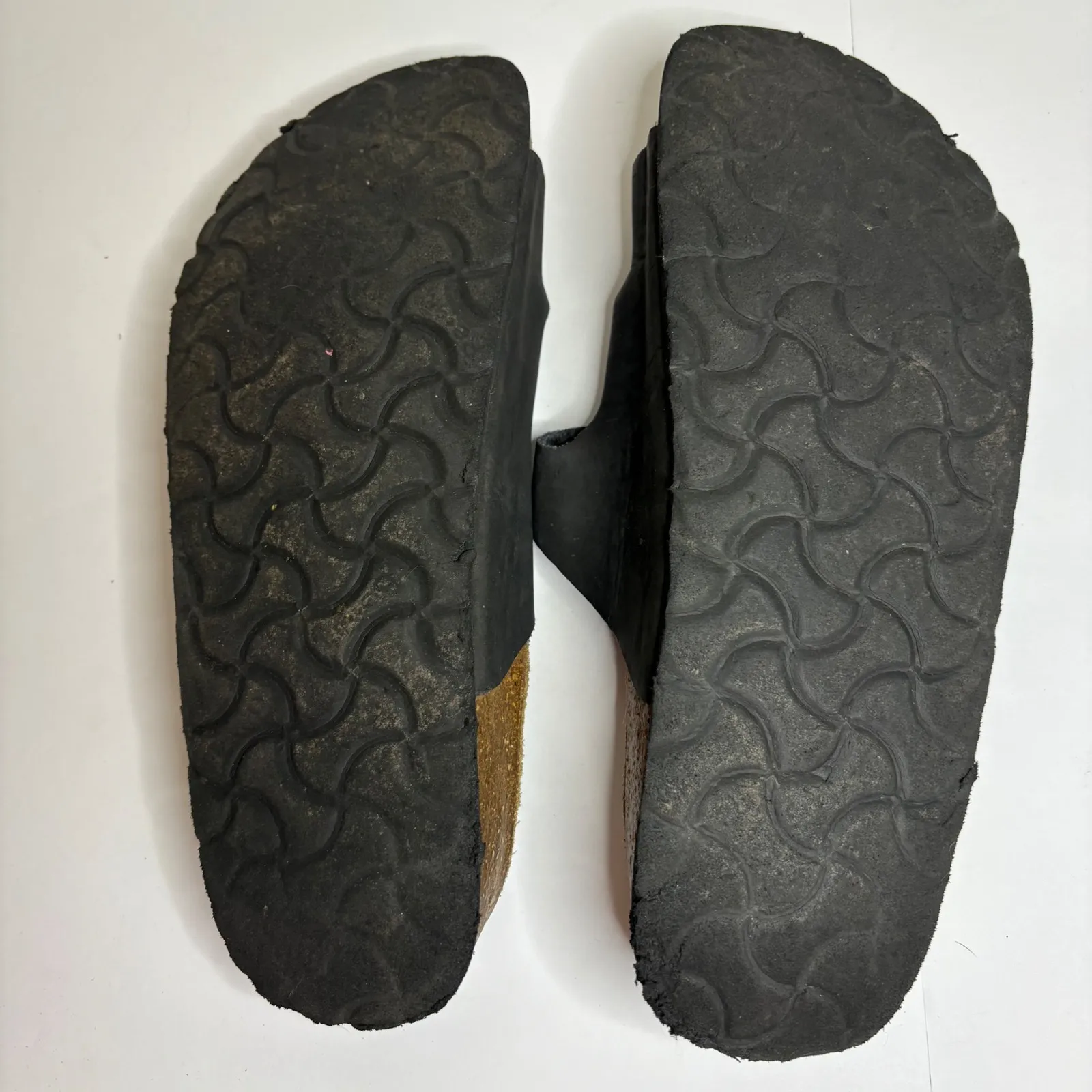 Birkenstocks‎ Betula Black Leather Triple Strap Sandals Women's Size 39 5.5 - Image 2