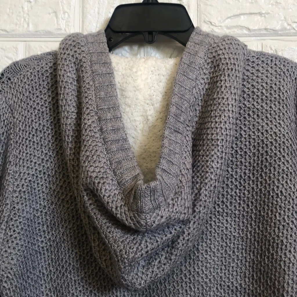 Sherpa-Lined Hooded button down Cardigan‎ women’s size xxl - Image 7