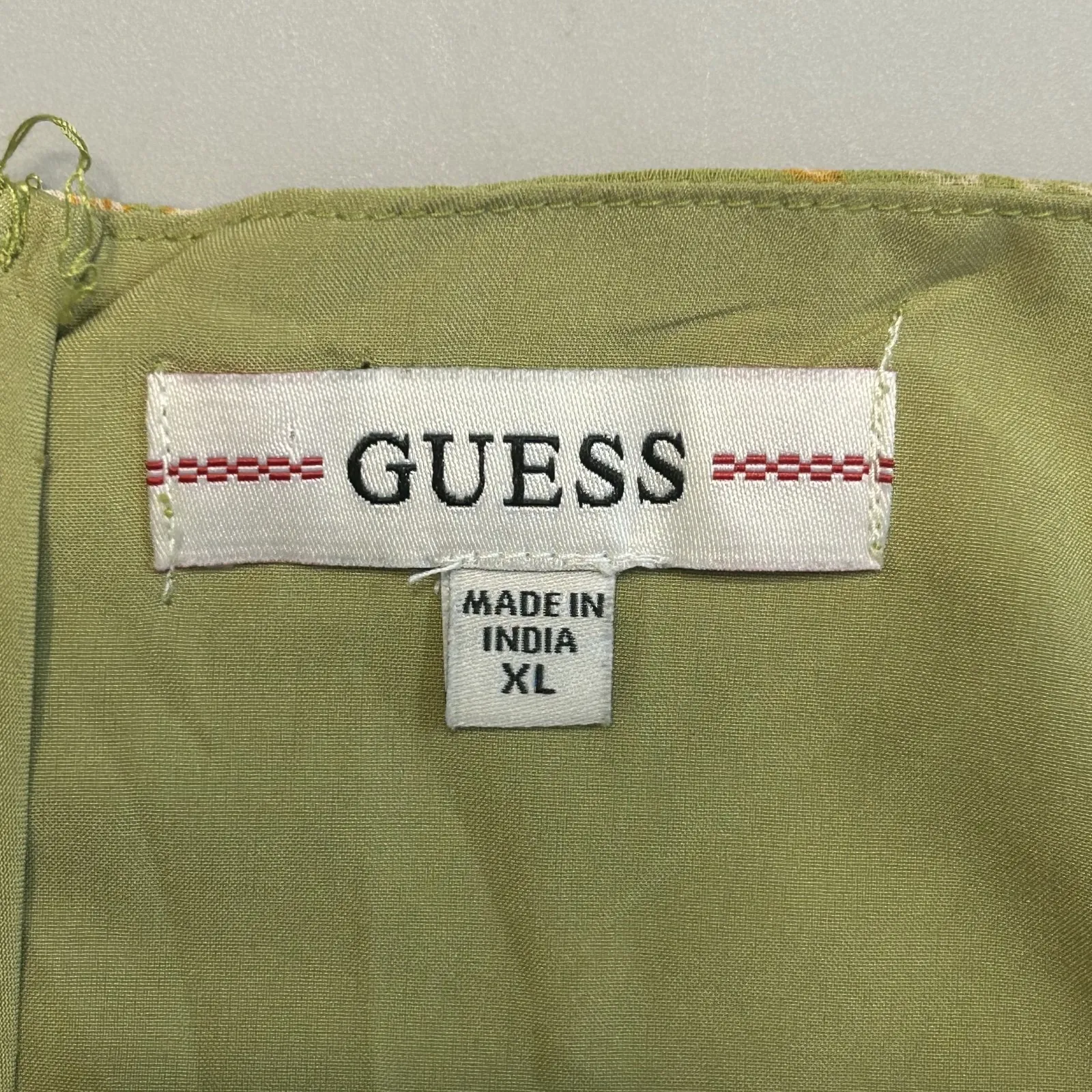 Guess Floral Y2 Asymmetrical Flowy Romper Milkmaid Flirty‎ Summer Party Sz XL - Image 7