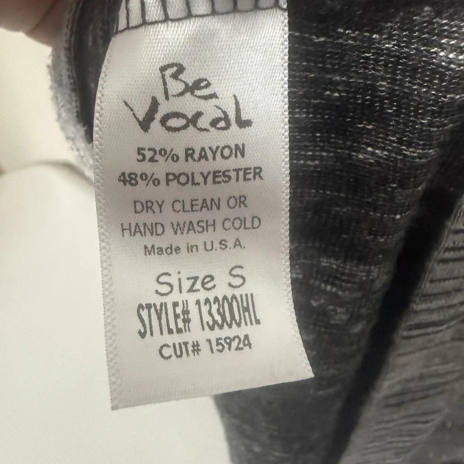 Vtg Vocal Hooded Rhinestone Asymmetric Tunic Whimsy Goth Fairy Witchy Yoga Small - Image 4