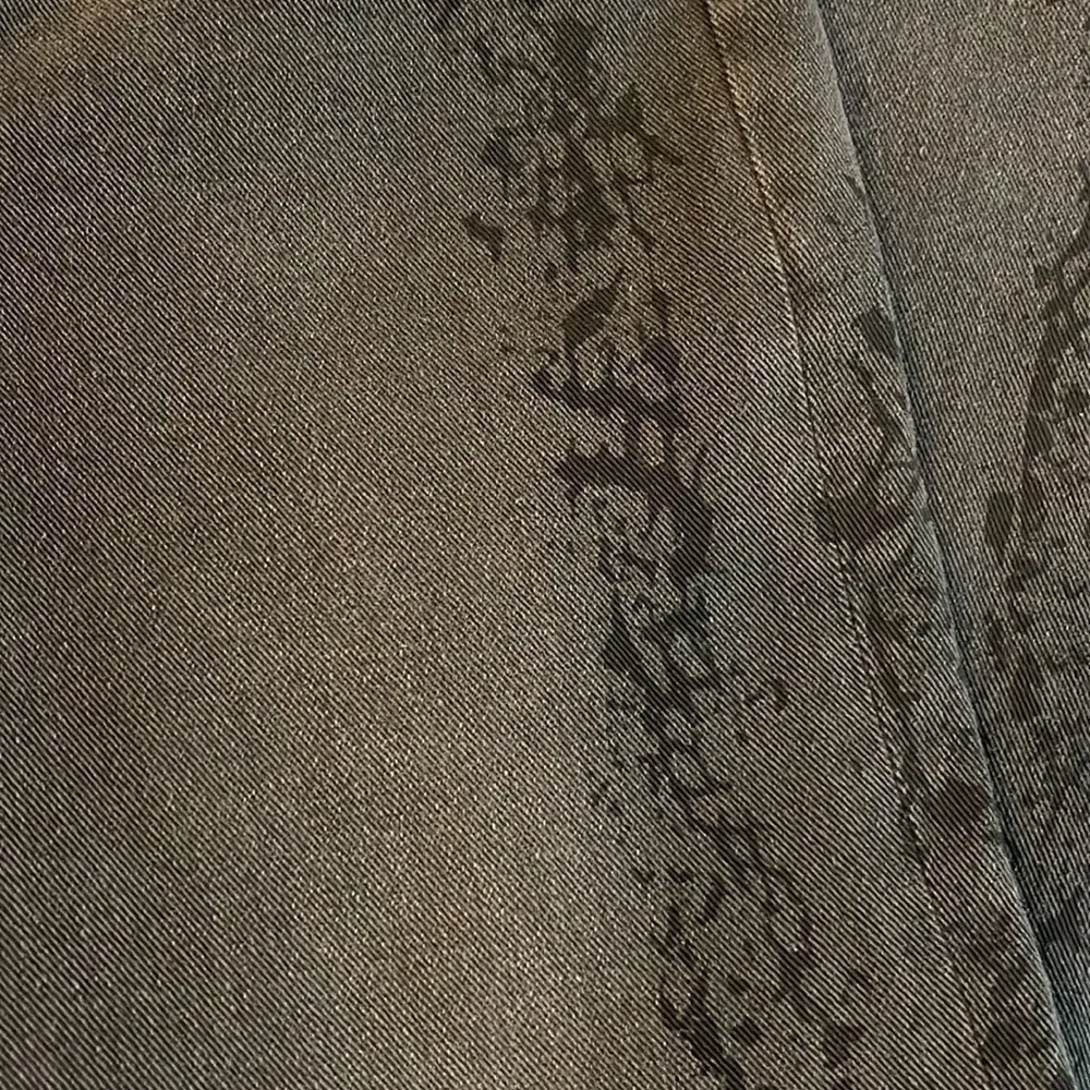 EXPRESS Super High Waisted Black Tonal Snakeskin Print Slim Ankle Jeans … - Image 5