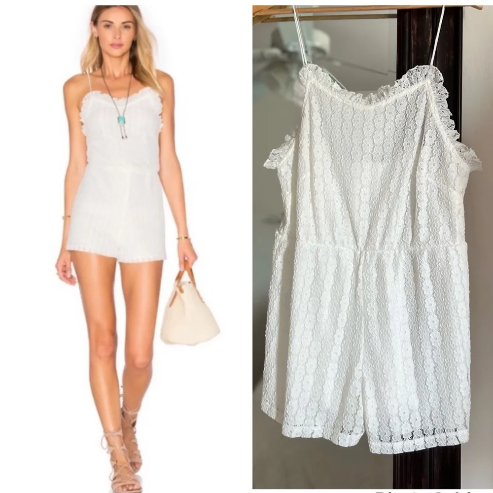 Revolve Motel White Lace Tibi Romper NEW Wedding Bridal - Image 3