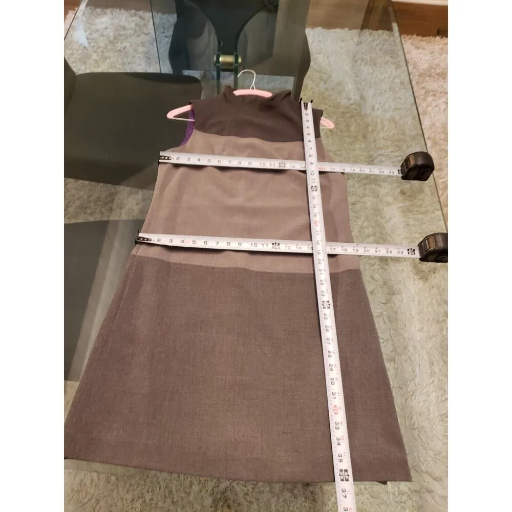 Jessica Howard Womens Gray Solid Sleeveless Back Zip Knee Length Shift Dress 10 - Image 12