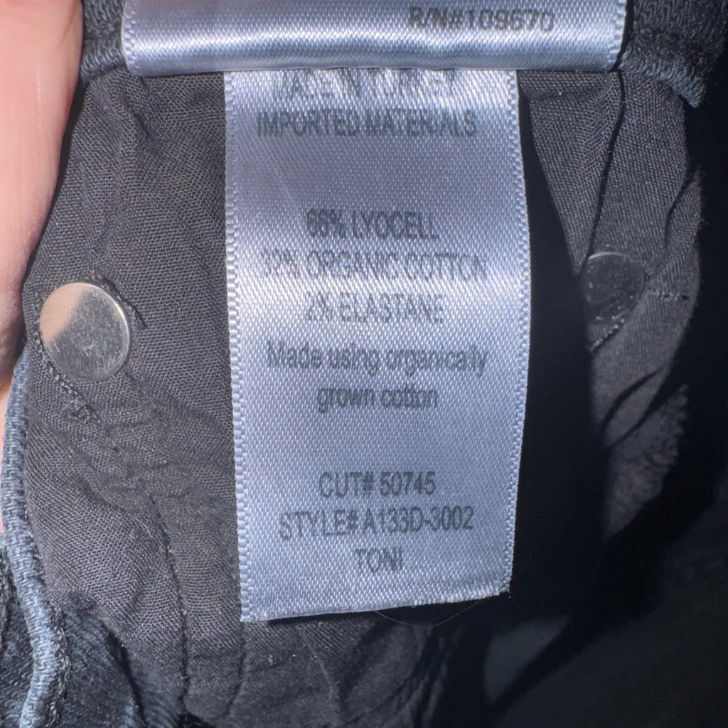 AGOLDE  Jeans‎ 26 Black Toni Raw Hem - Image 7