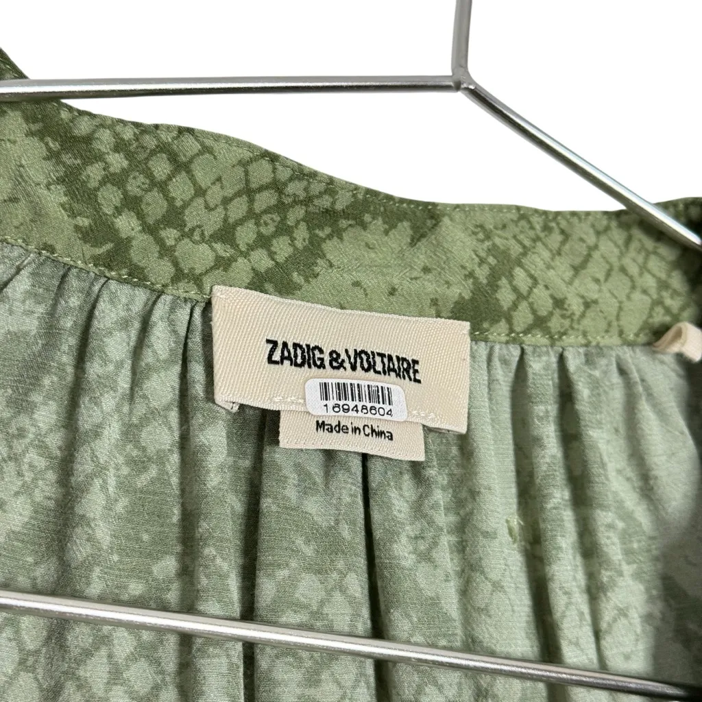 Zadig & Voltaire Tink Python Blouse - Image 5