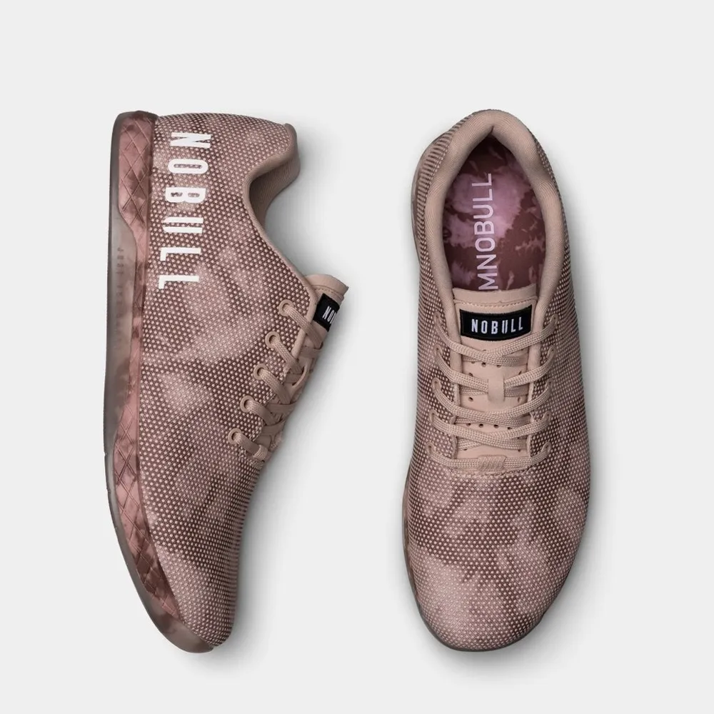 NOBULL Outwork Tie-Dye Trainers SuperFabric DustyRose Size US6.5 EU37 New in Box - Image 2