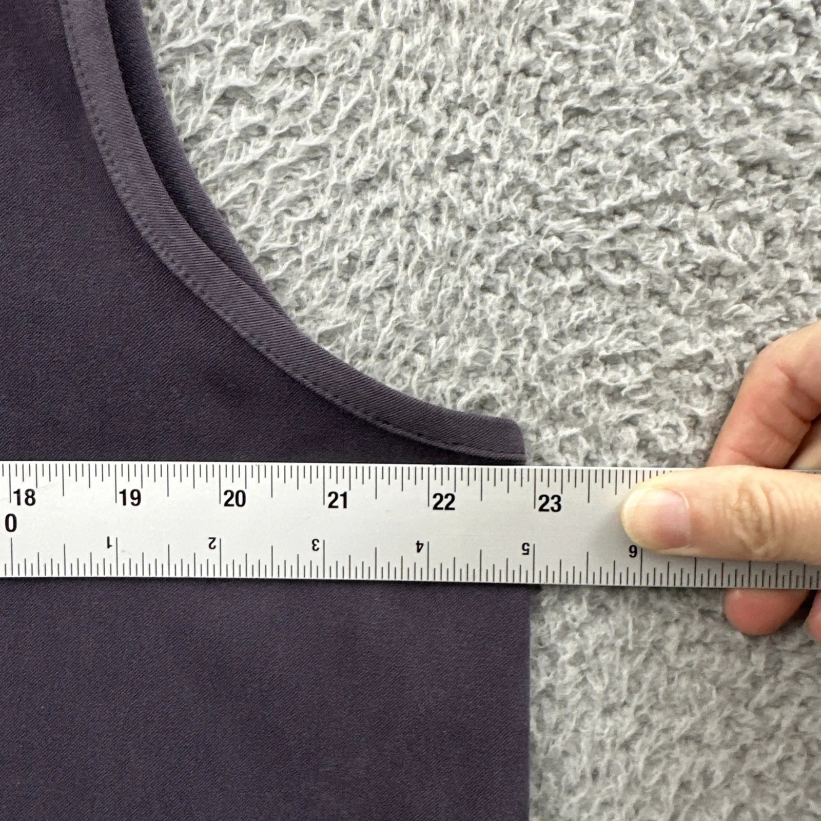 Vintage Monterey By Koret Full Zip Vest Folk Boho Embroidered Western Size Large Gray - Image 6