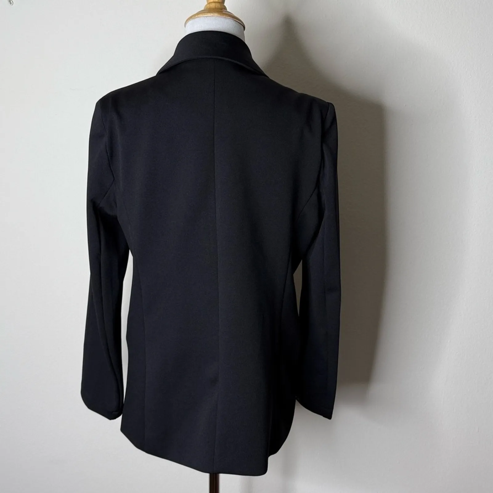 Exlura  Black Double Breasted Blazer - Image 5