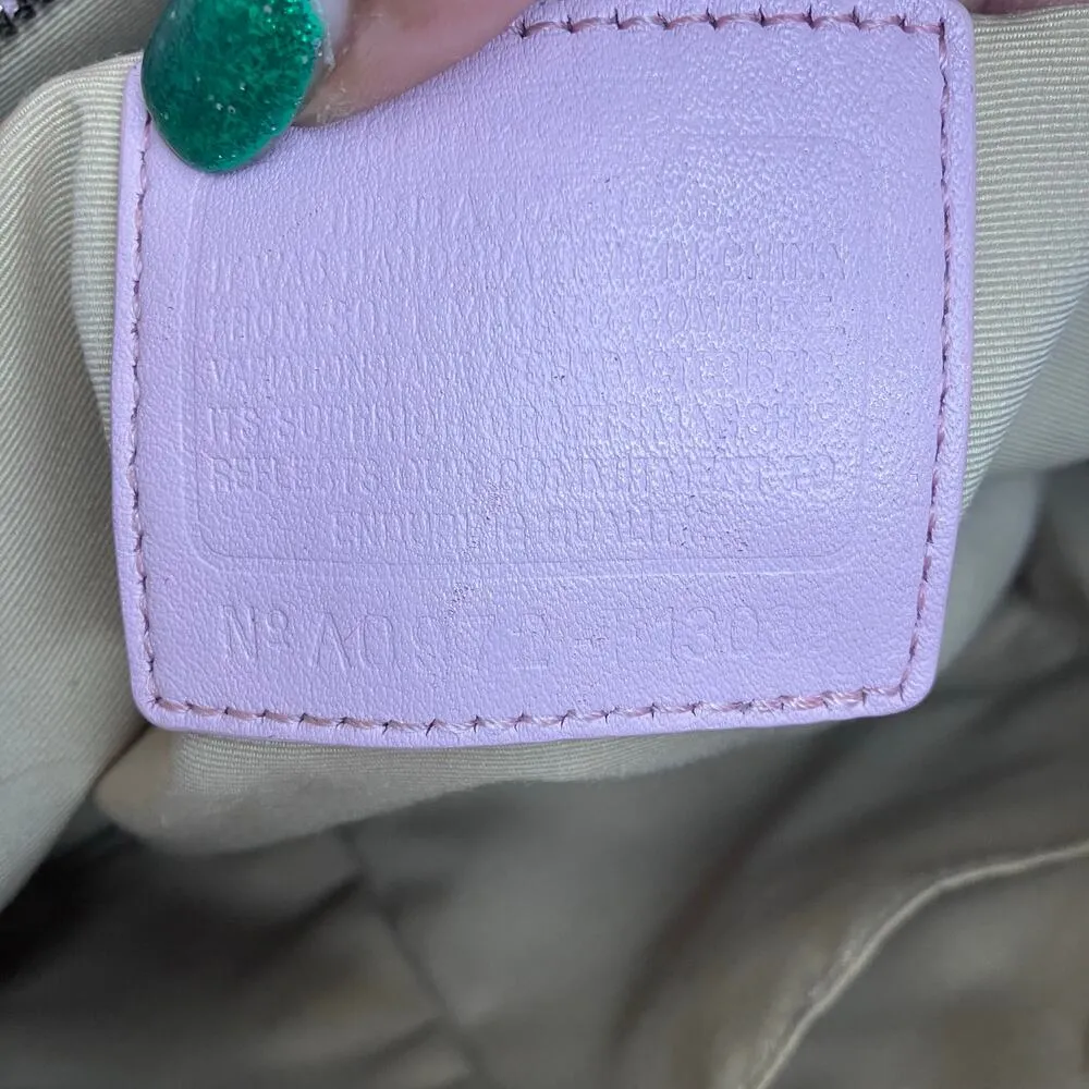 Coach Hamilton Pink Pebbled Leather Tote Shoulder Bag - Image 11