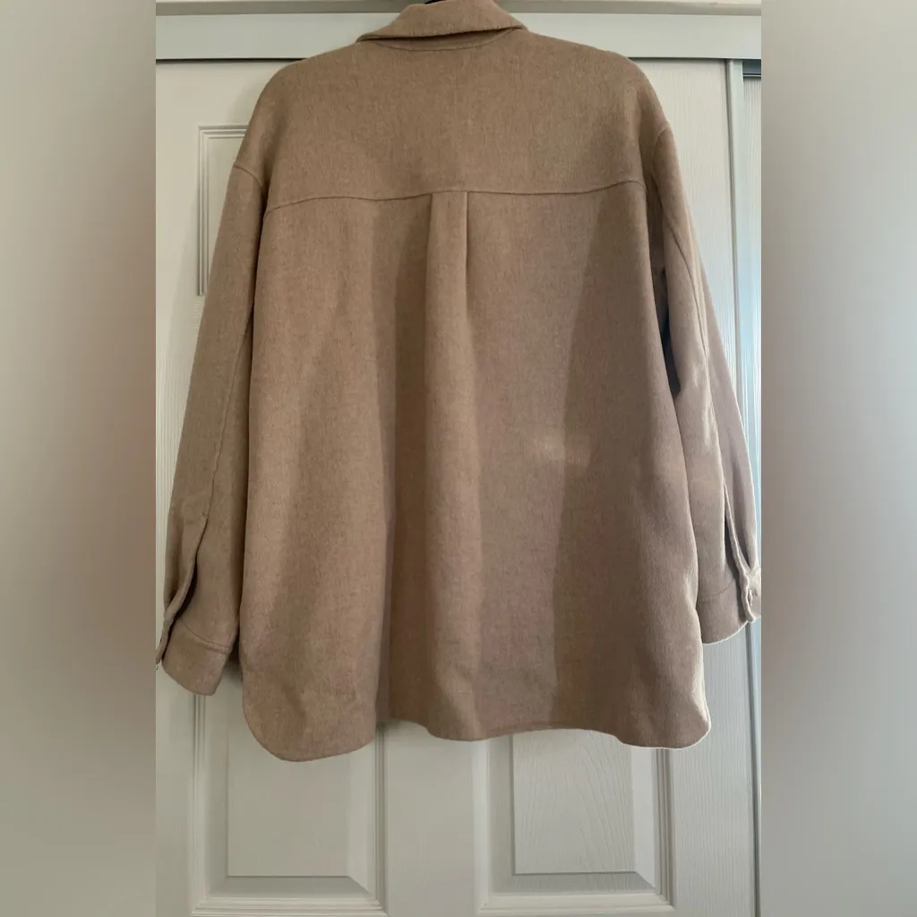 NWT Madewell Double-Faced Long Shirt-Jacket - Image 2