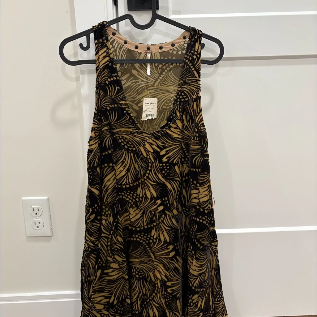 NWT Free People Ellie Burnout Velvet Dress - Image 5