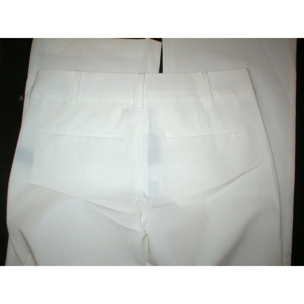 New Womens 0 Elizabeth and James Office Slacks Pants Tall White Trouser Designer - Image 2