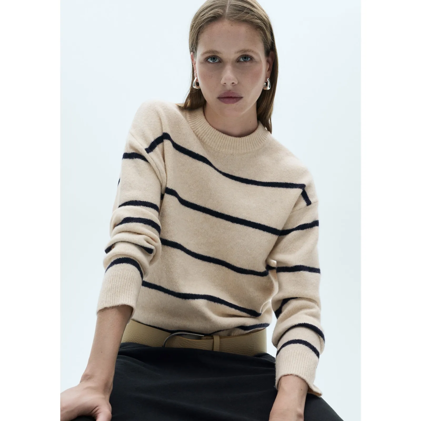 Mango  Striped Sweater - Image 16