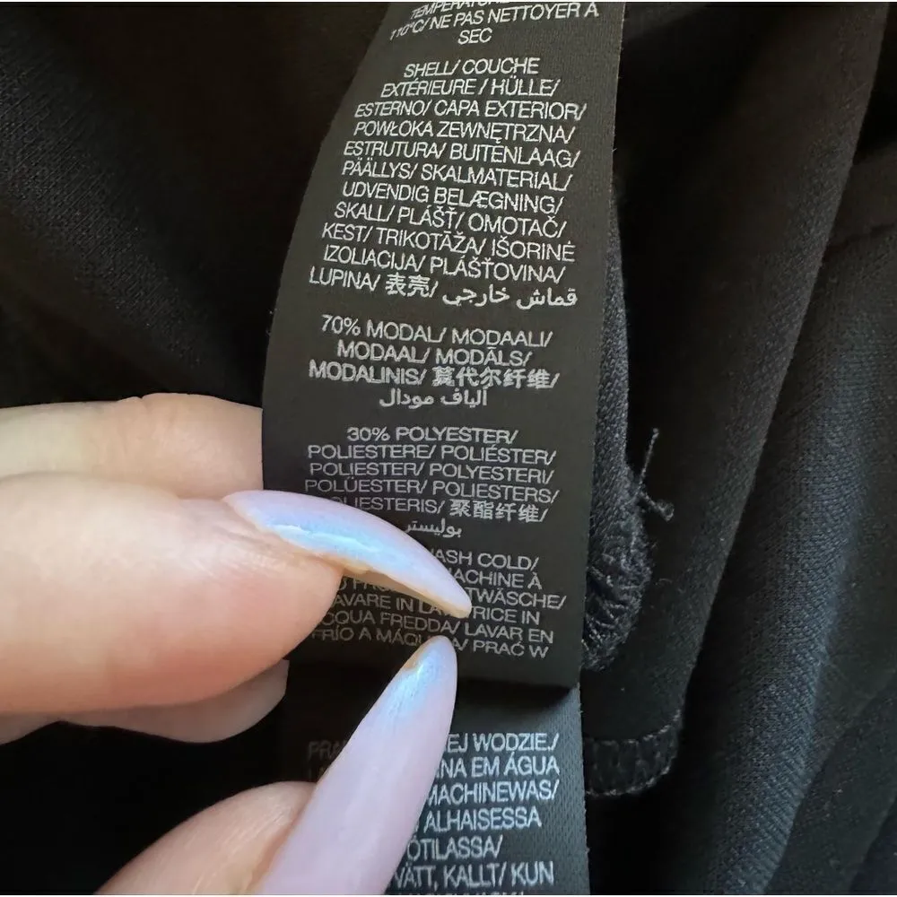 Sweaty Betty Cruise Jumpsuit Size Medium‎ Black NEW Hiking Outdoor Comfy - Image 10