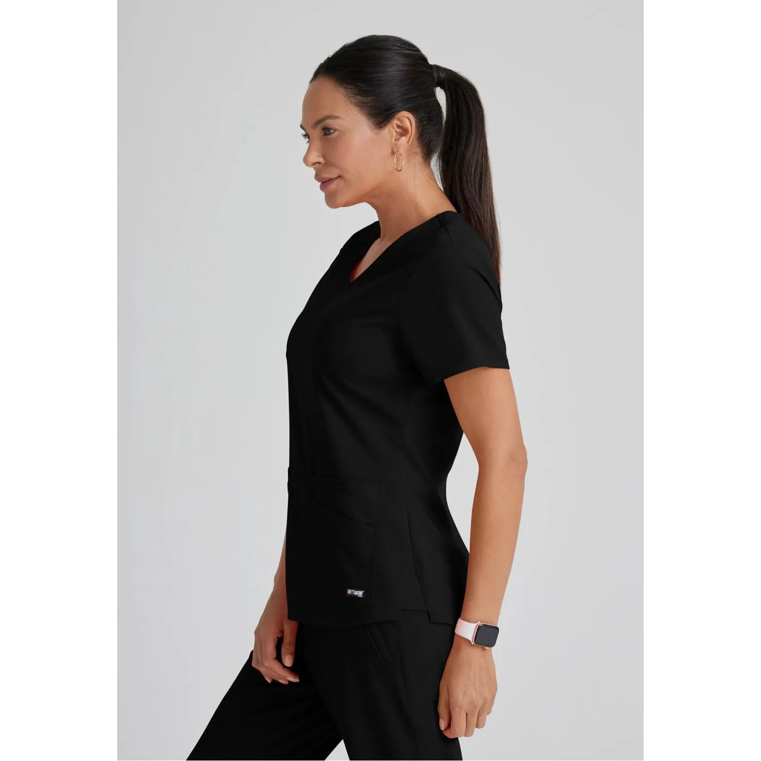 ✨Grey's Anatomy Medical Black Sz Small Top✨ - Image 3