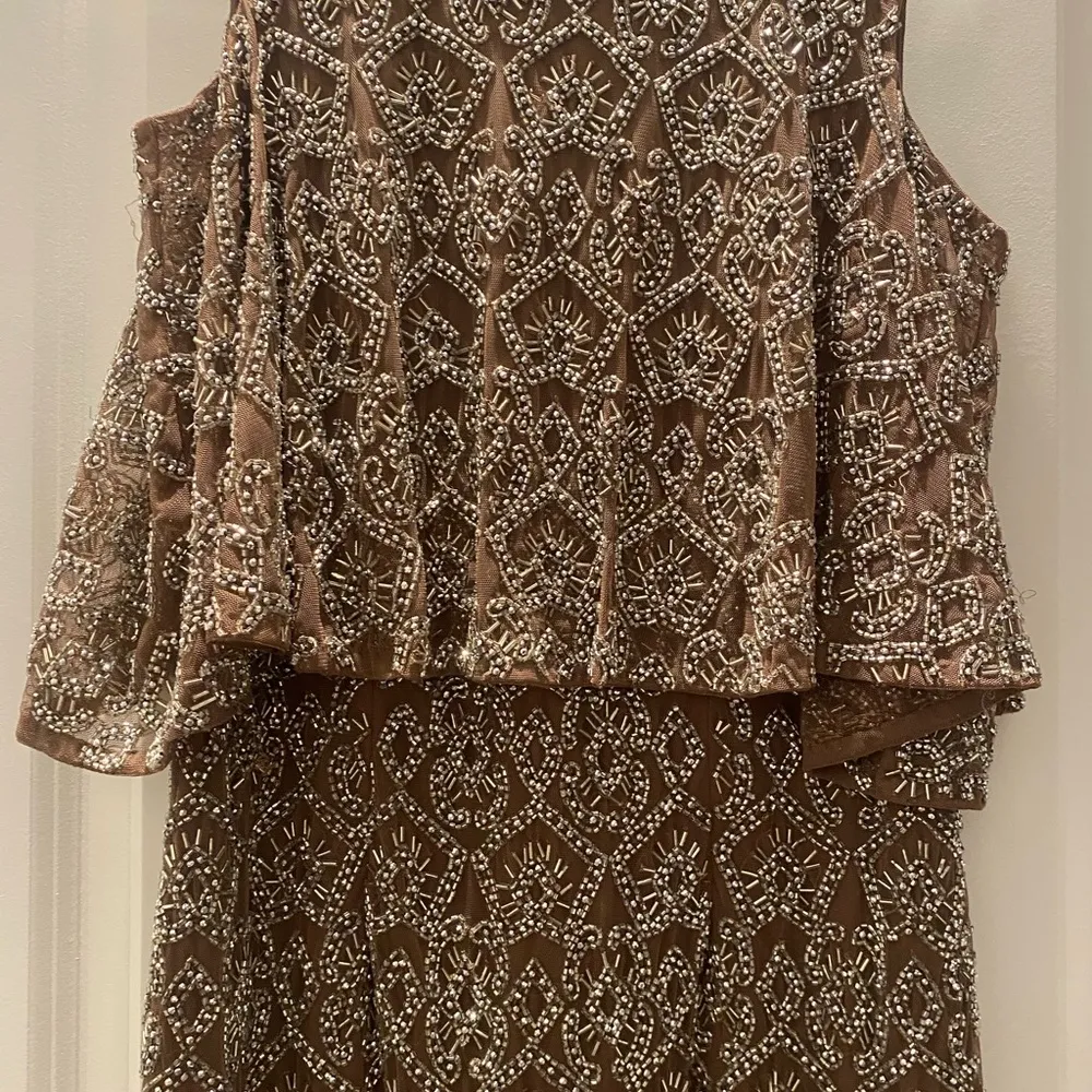 Aiden Mattoc Sequin Dress Size 6, Lined. - Image 2