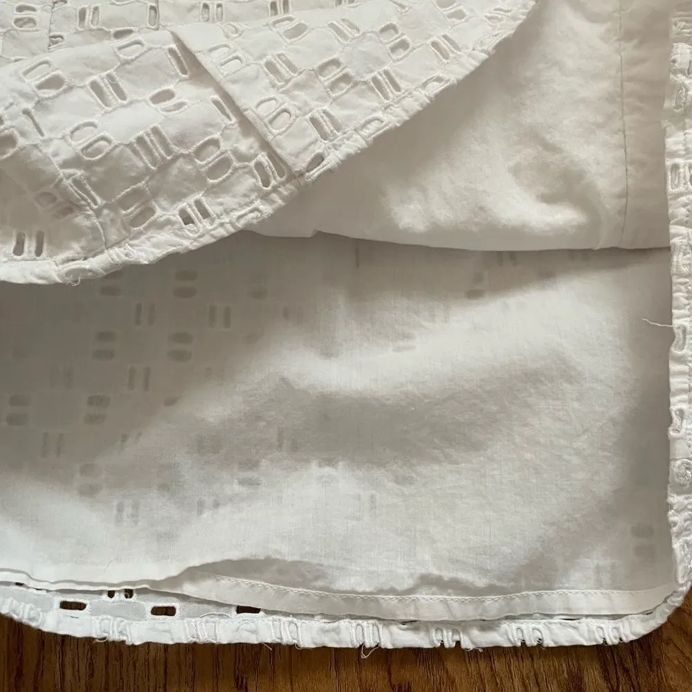 Elizabeth & James white eyelet blouse - Image 8