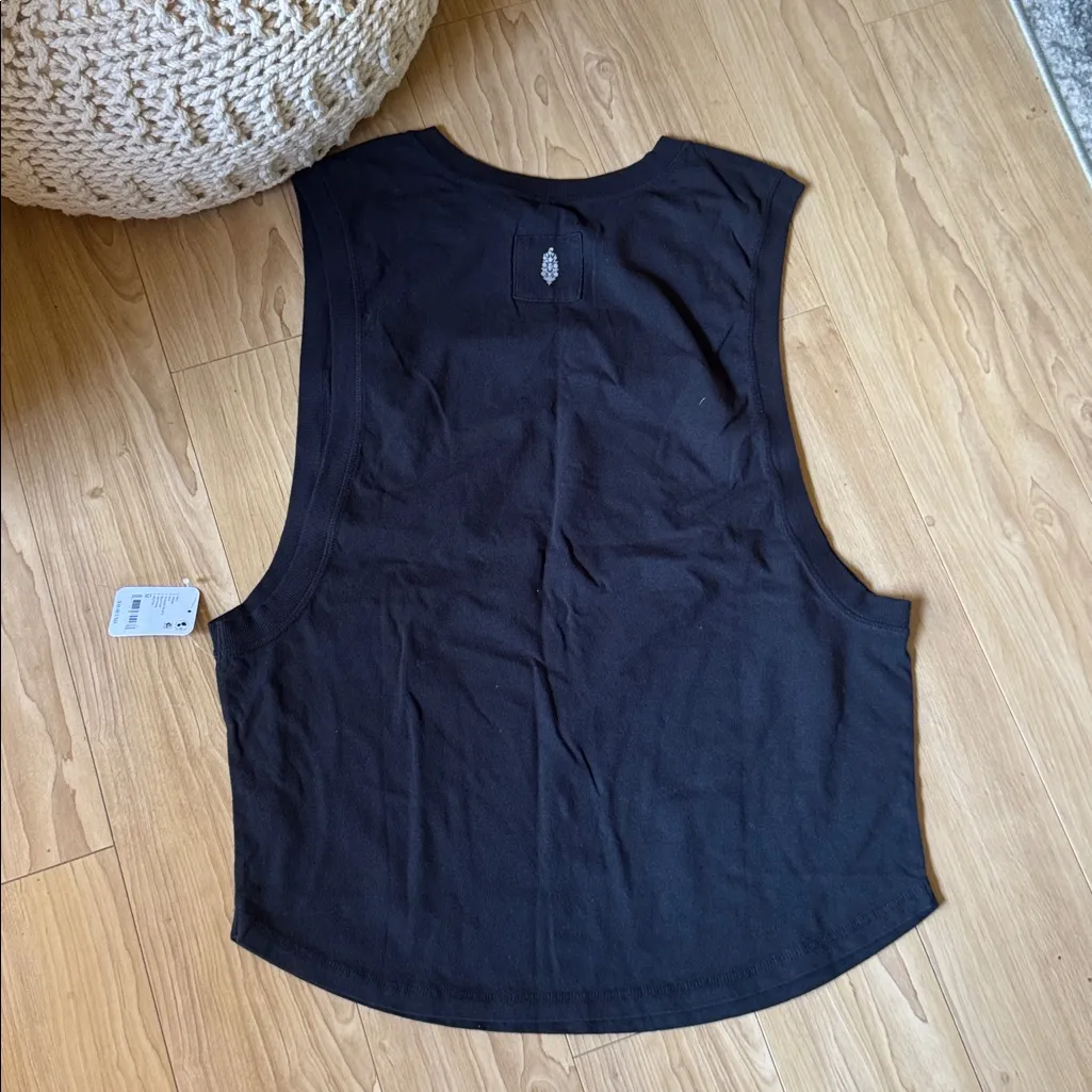 FP Movement by Free People Black Muscle Tee - Image 5