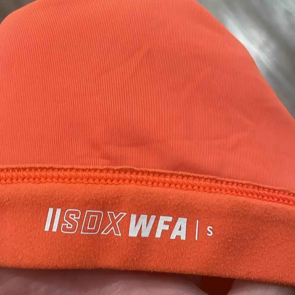 Sarah Days x White Fox Reboot Ignite Leggings Sports Bra Orange Small - Image 4