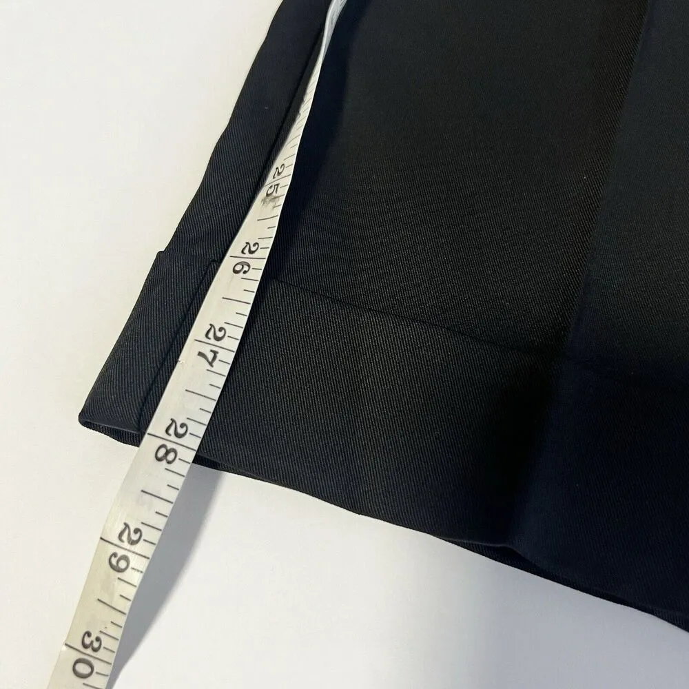 NEW Tuckernuck Sz S Black Duncan Pleated Trouser Pants Straight Leg - Image 8