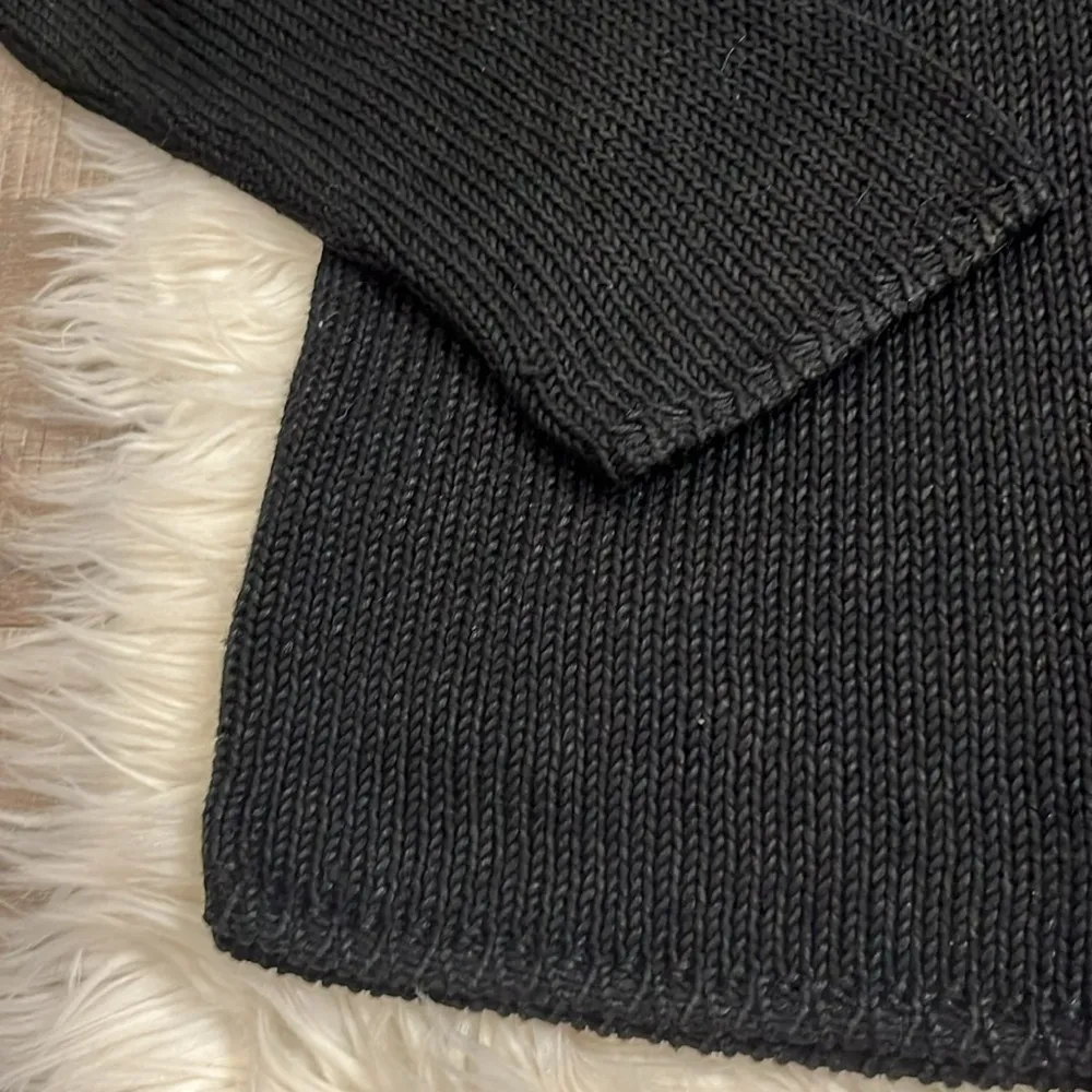 Armani Exchange linen blend soft knit relaxed sweater M - Image 6