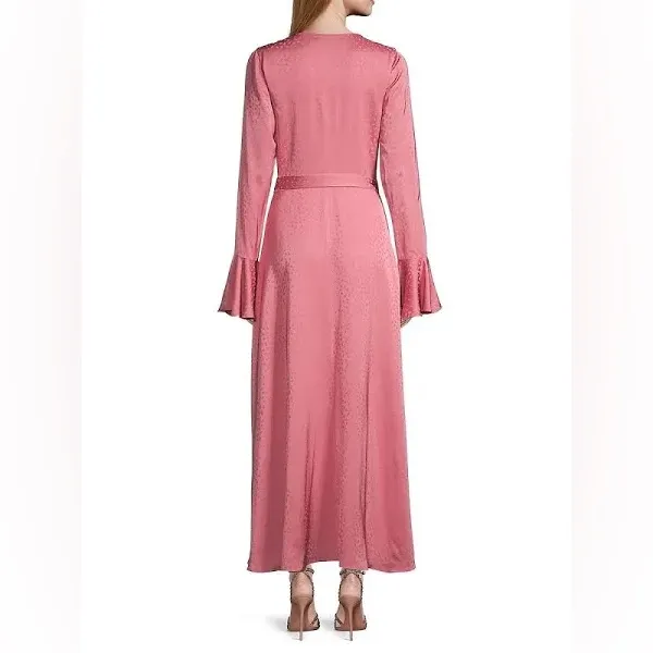 Fame and Partners Women's The Maude Wrap Dress - Lily Pink size 6 new - Image 2