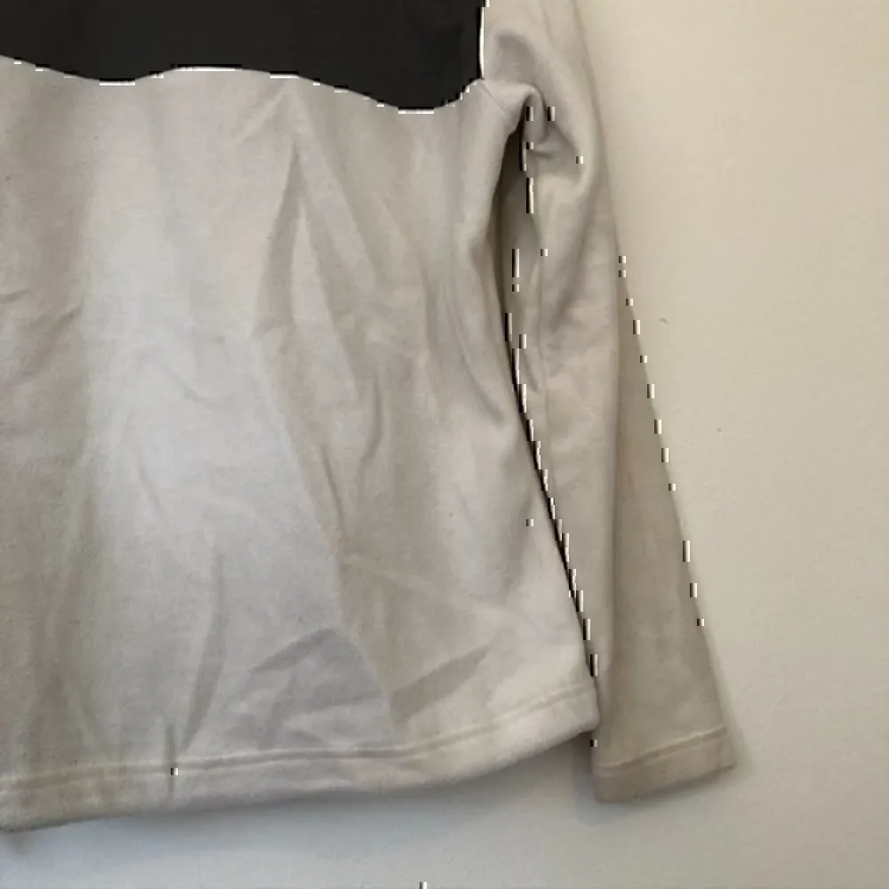 BOOMBAH White Gray Fleece Full Zip Zipper Jacket Active Sweatshirt Small FLAWED - Image 10