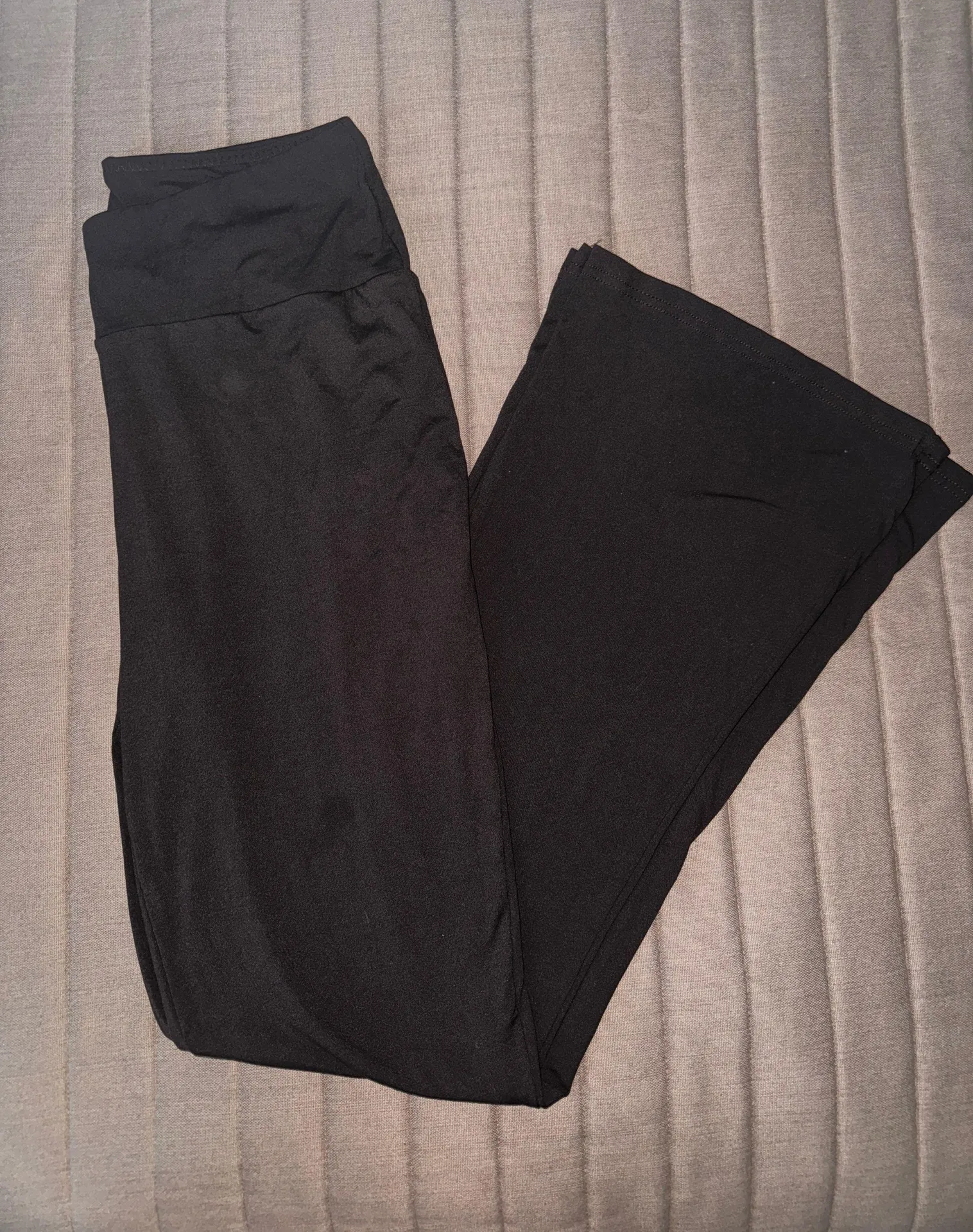 Amazon Brown Espresso Soft Flare Leggings  - Image 4