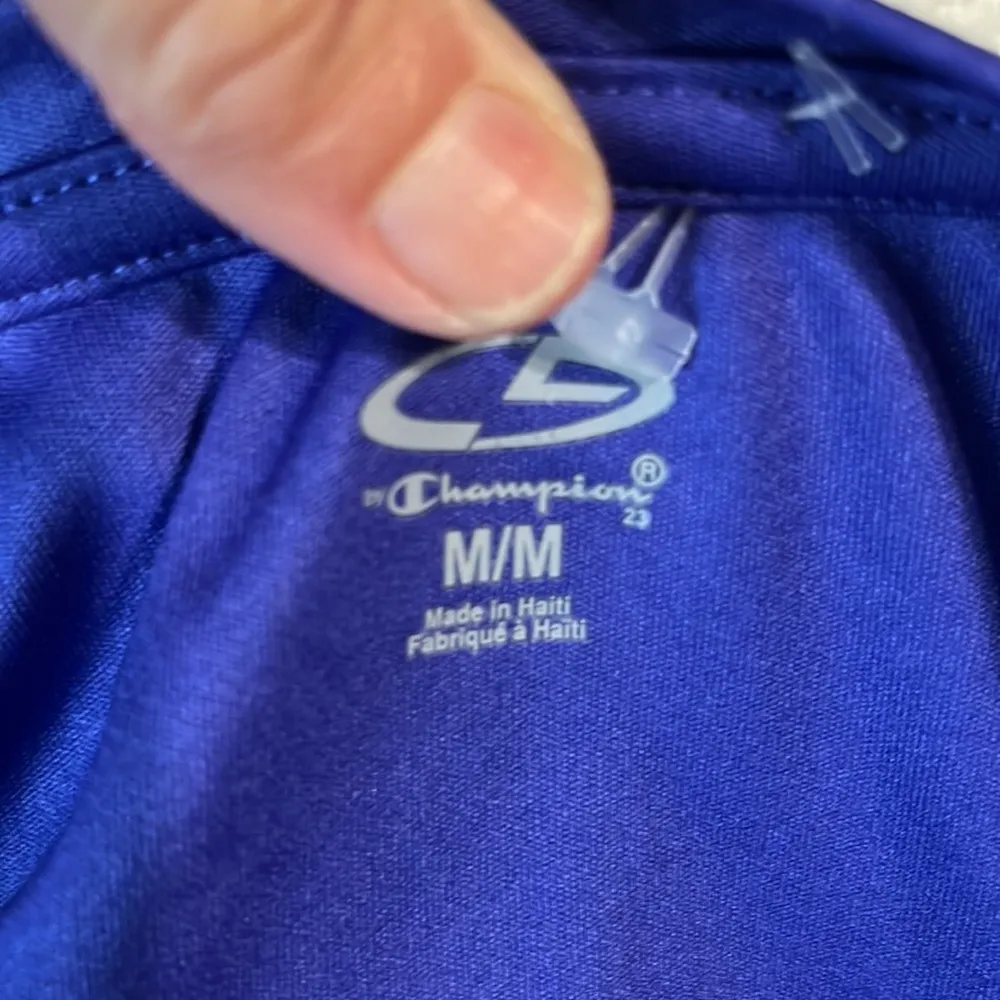 Purple athletic top running shirt M long sleeve C9 Champion - Image 9