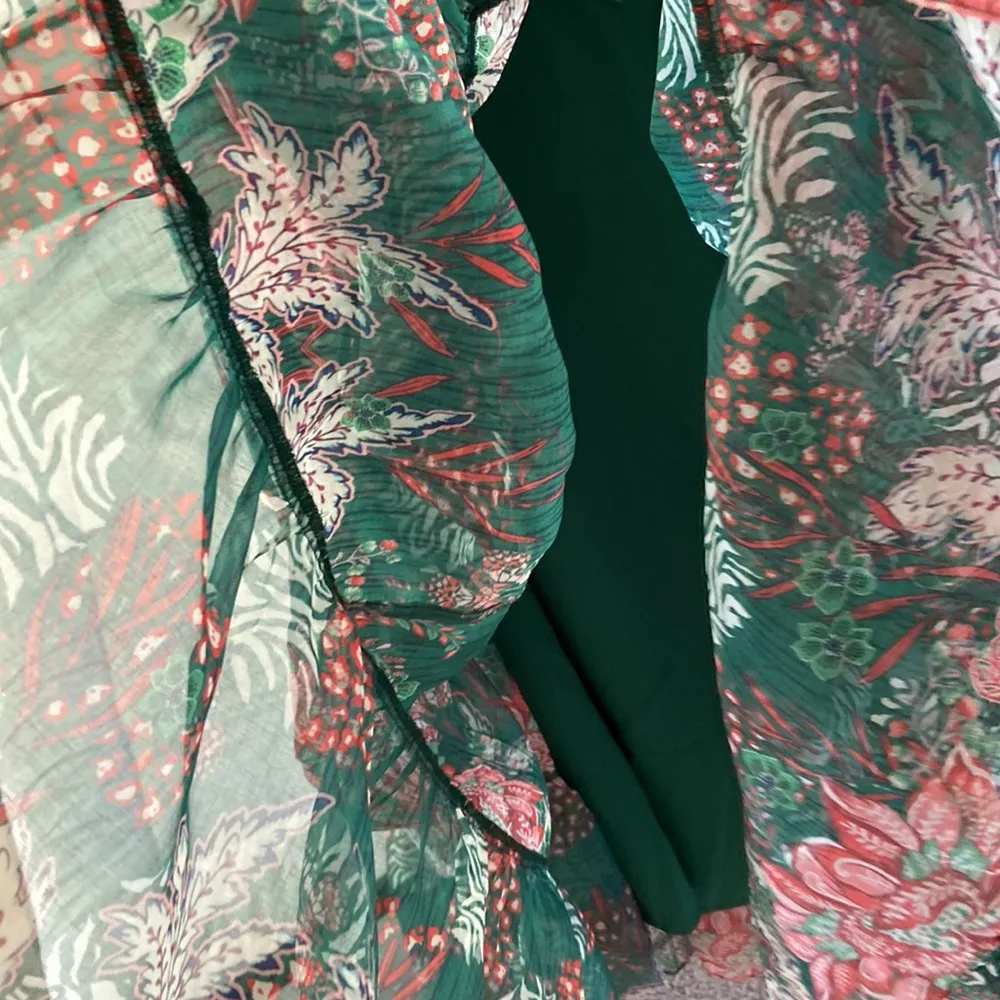 Anthropologie floral patch work dress. S - Image 5