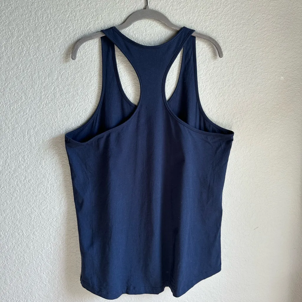 💙CorePower Yoga Navy Blue Logo Tank Top - Image 3