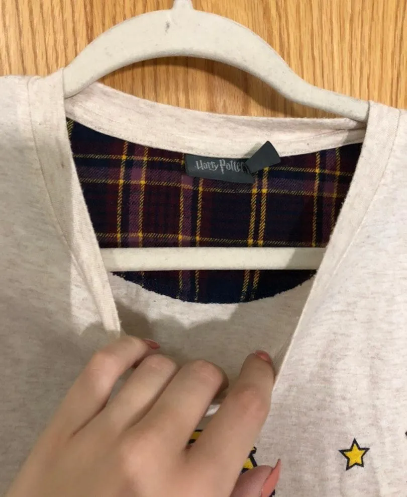Harry Potter Pj Top Tan Size M - Image 4