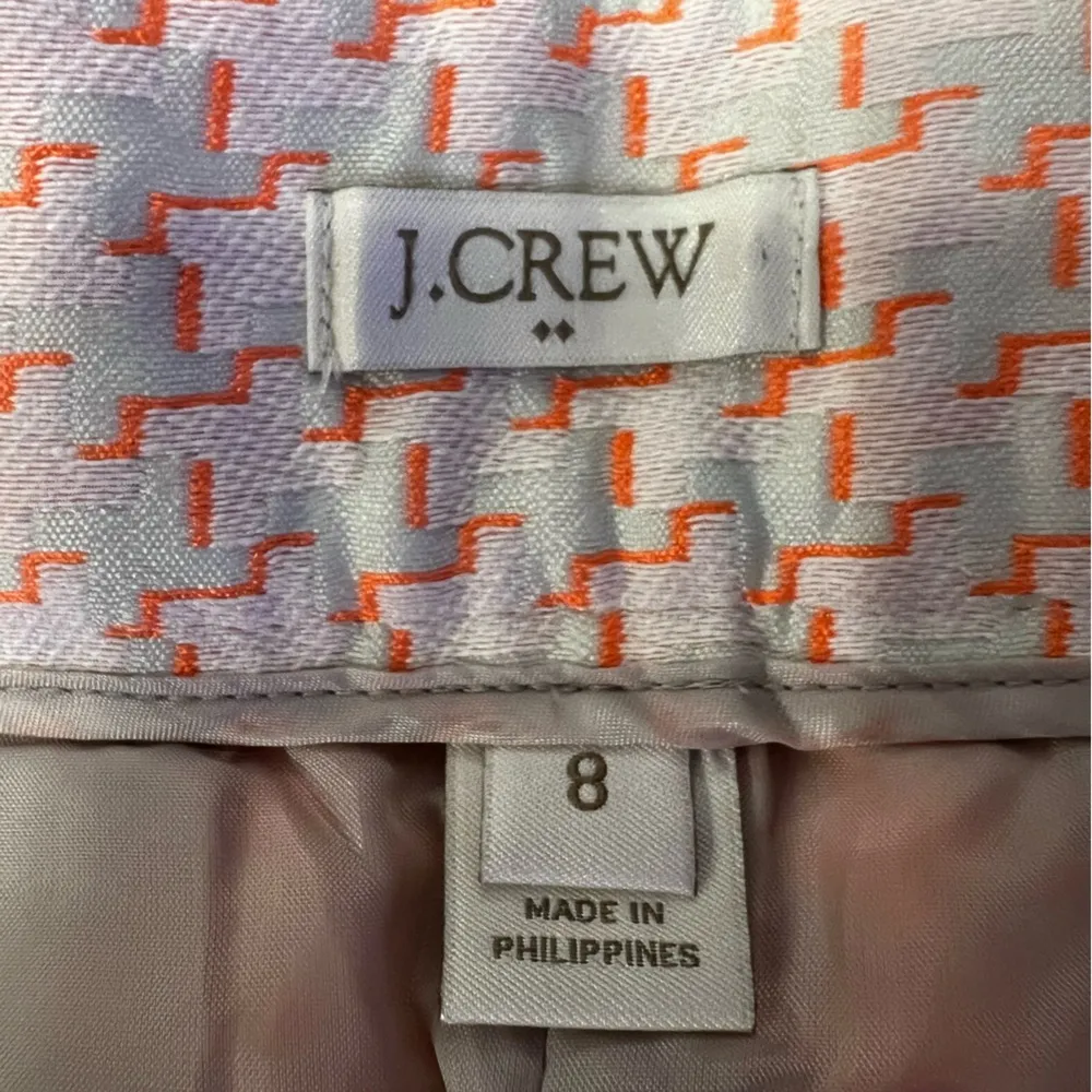 J Crew Factory 3” shorts. Size 8. Orange - Image 4