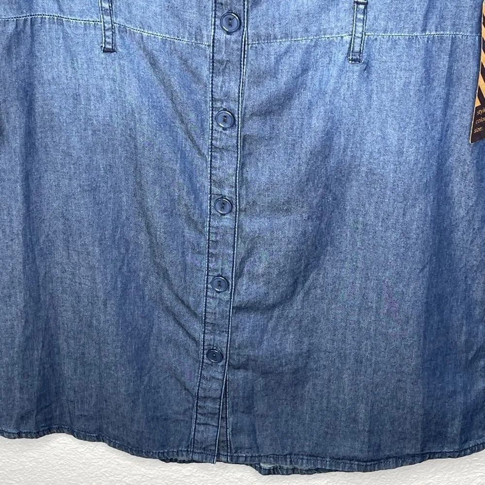Ci Sono CTP25 Chambray Dress Nwt - Image 5