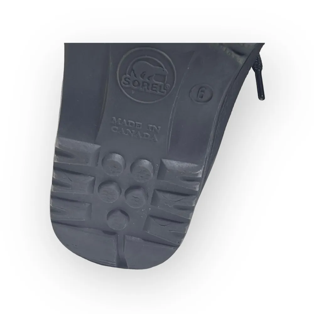 Vintage: Sorel x Kaufman ★ Canada Nylon Snow Waterproof Duck Boots ★ Black ★ 6M - Image 12