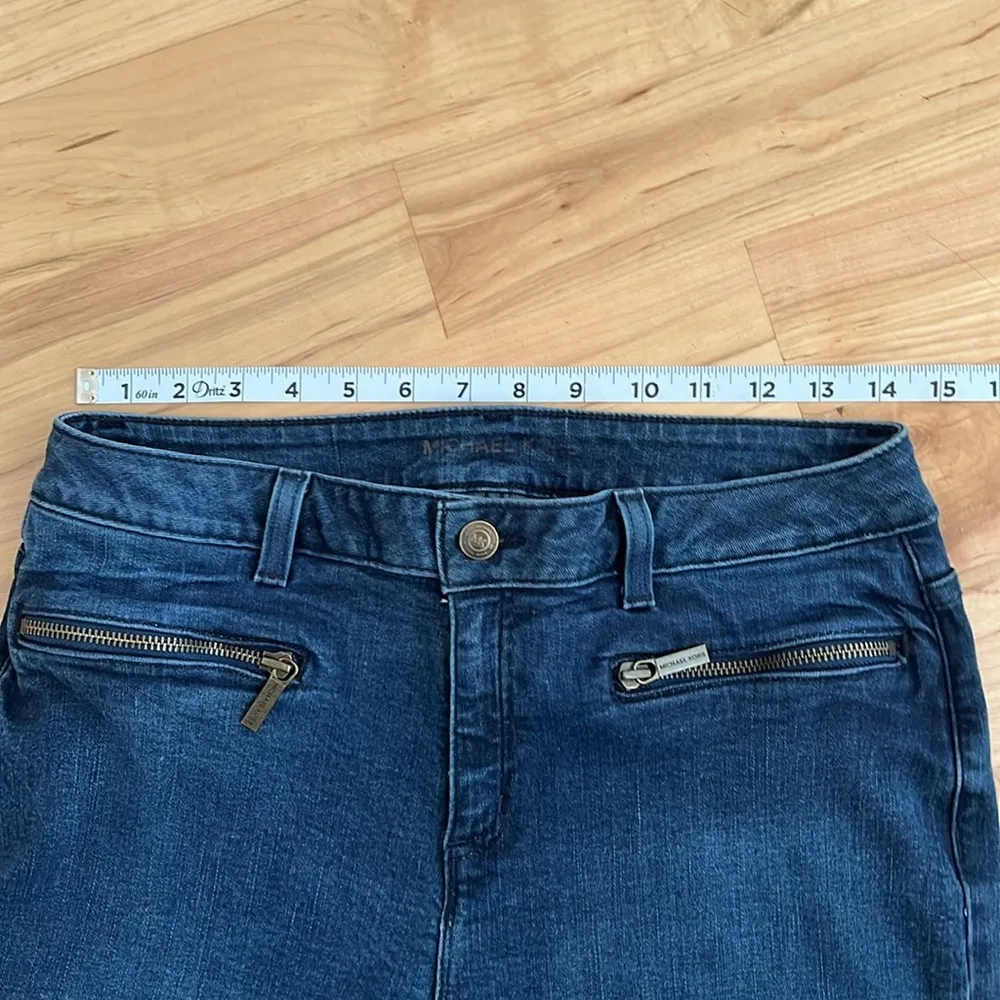 Michael Kors Skinny Jeans with Front Zipper Pockets - Image 8
