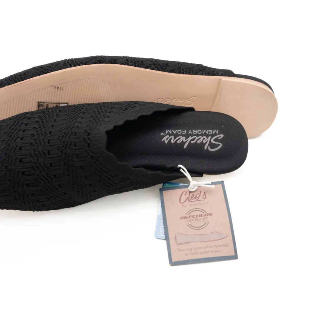 Skechers - Cleo's Sweet Daffodil Knit Mules - Image 4