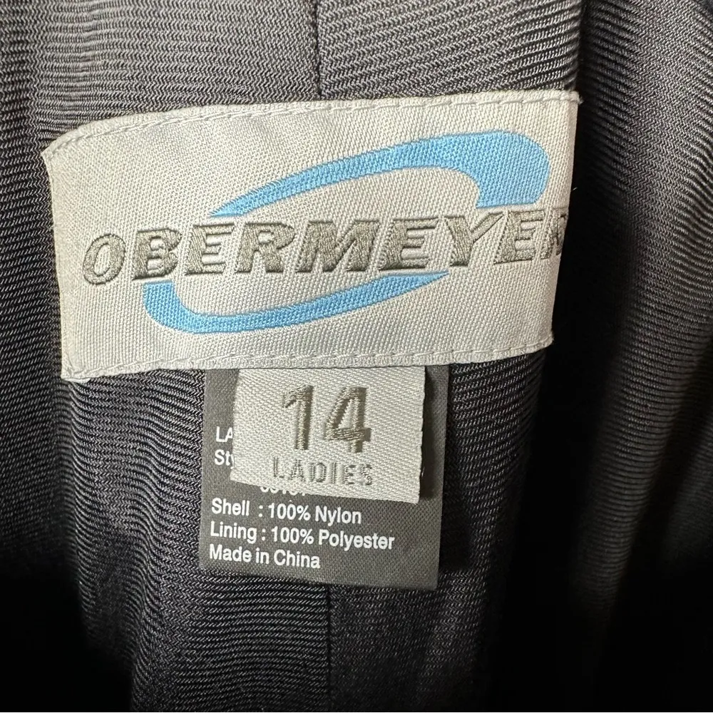 Obermeyer Cargo Black Snow Pants Snowboarding Skiing Womens 14 - Image 4