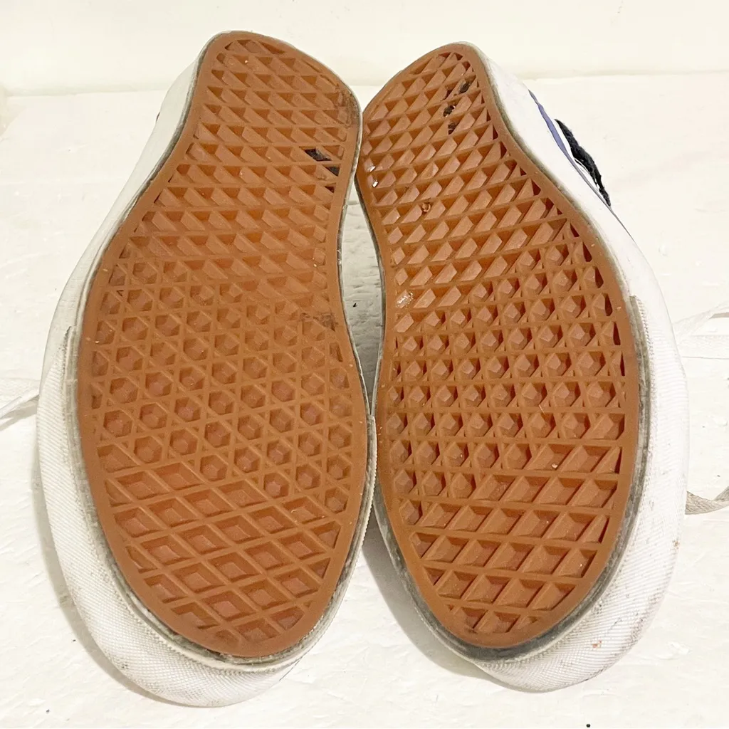 VANS‎ Womens Size 8 Old Skool Retro Stripes Skateboard Shoes Low Top Sneakers - Image 7