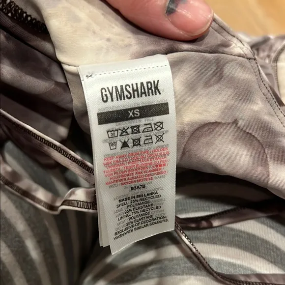 Gymshark Women's Longline‎ Sports Bra - Brown XS - Image 6