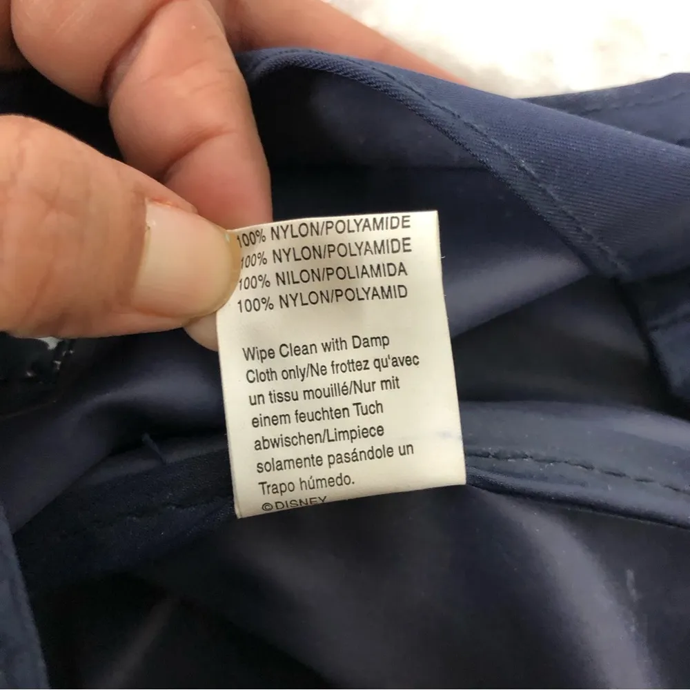 Vintage Pooh Disney Store Mini Navy Backpack - Image 10