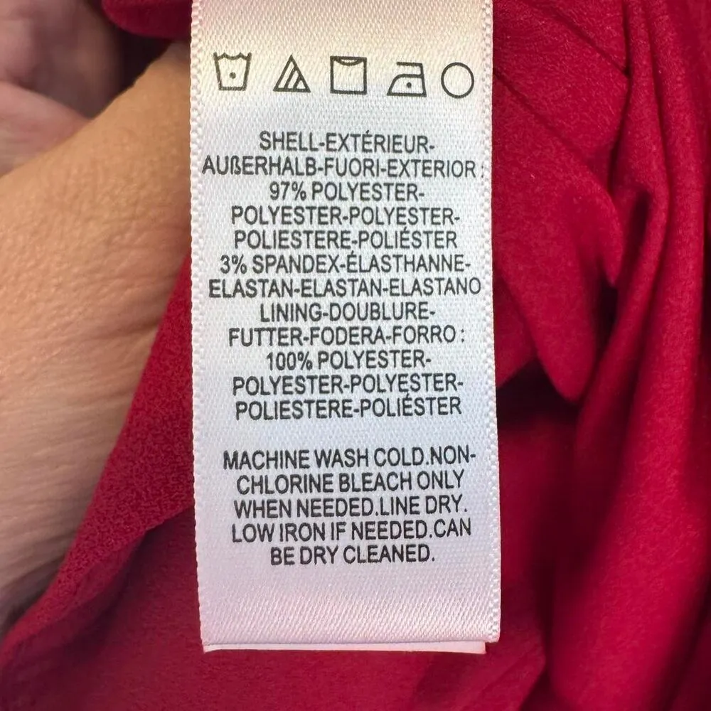 Dress the Population Nicole Sweetheart Neck Bodycon Midi Dress Garnet XS - Image 6