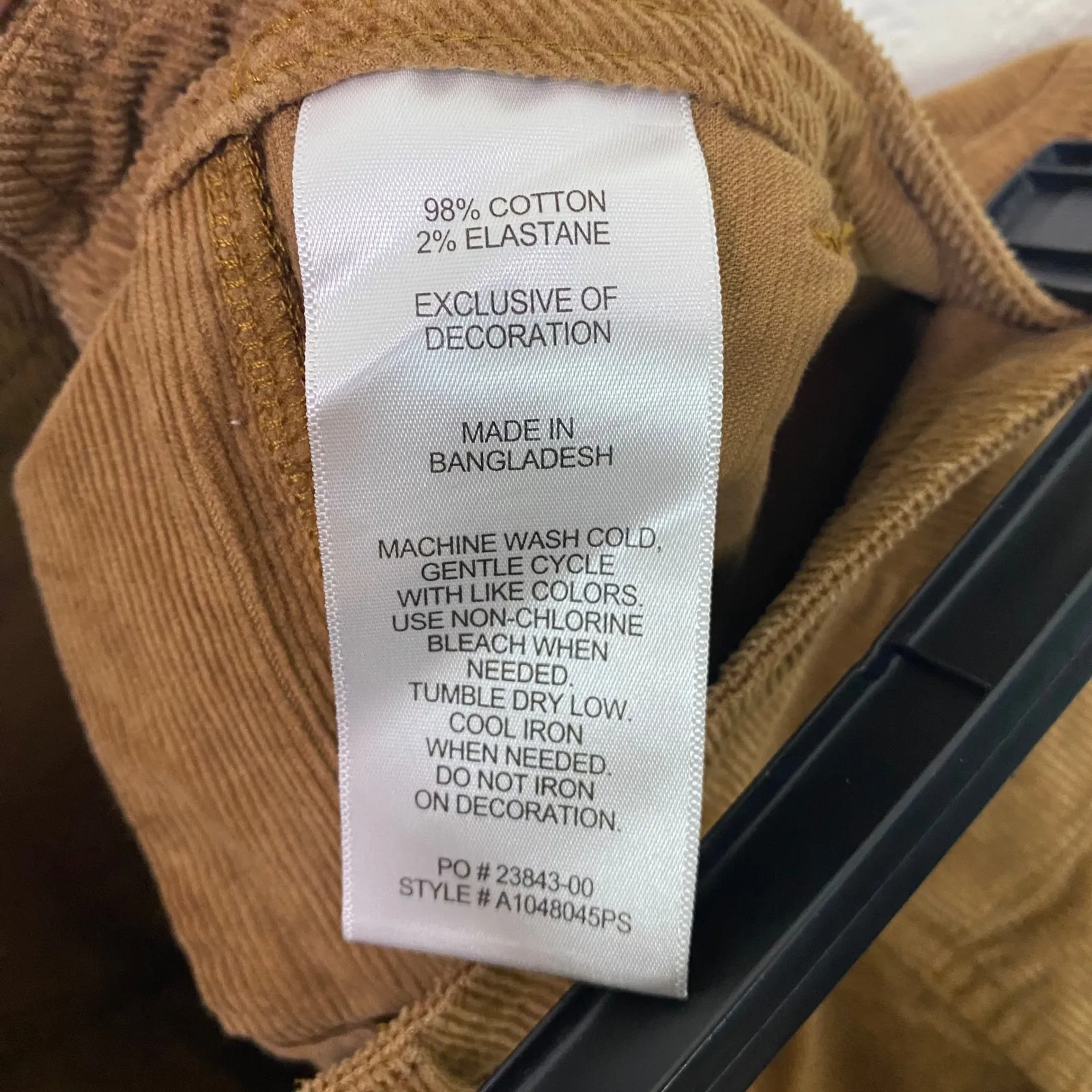 Hang Ten Bundle Of 2 Corduroy Shorts Women Size 8 Brown & Gray High Waisted - Image 7