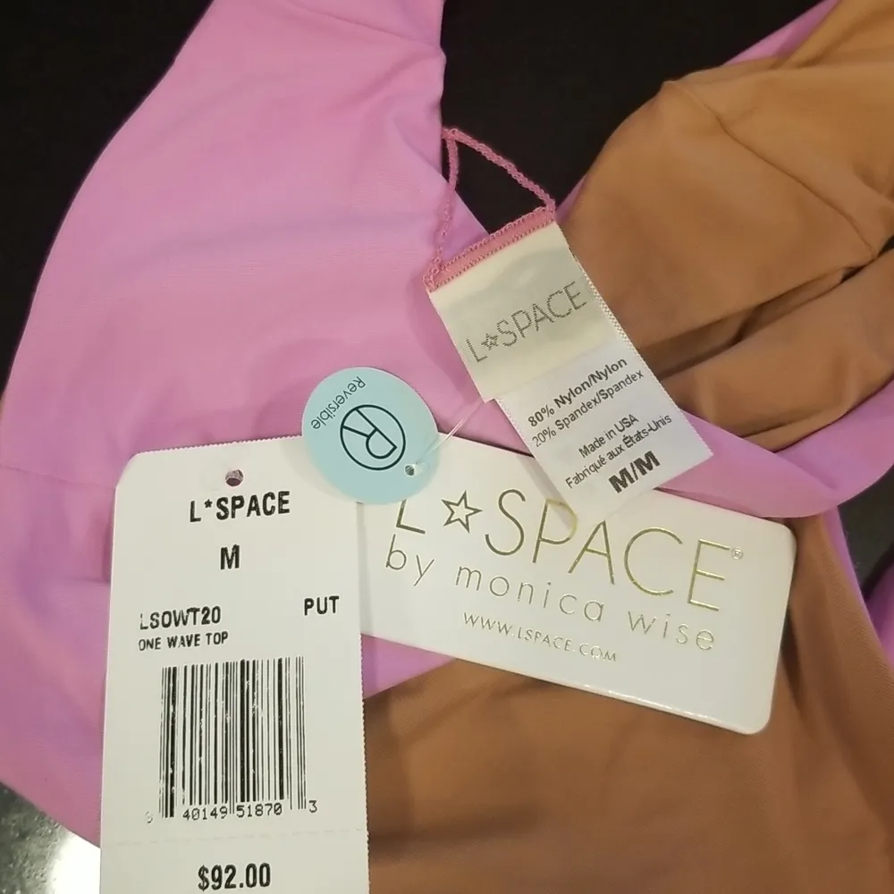 💕L*SPACE💕 Reversible Bikini Set ~ Putty M NWT - Image 15