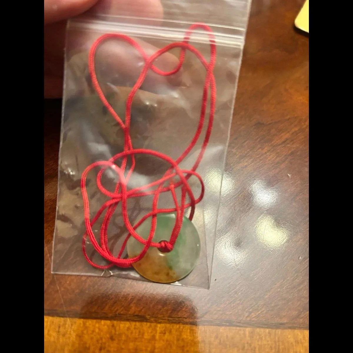 Necklace fashion custom with earring vintage looking Red - Image 2